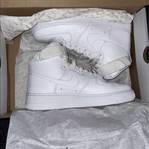Selling high top air forces